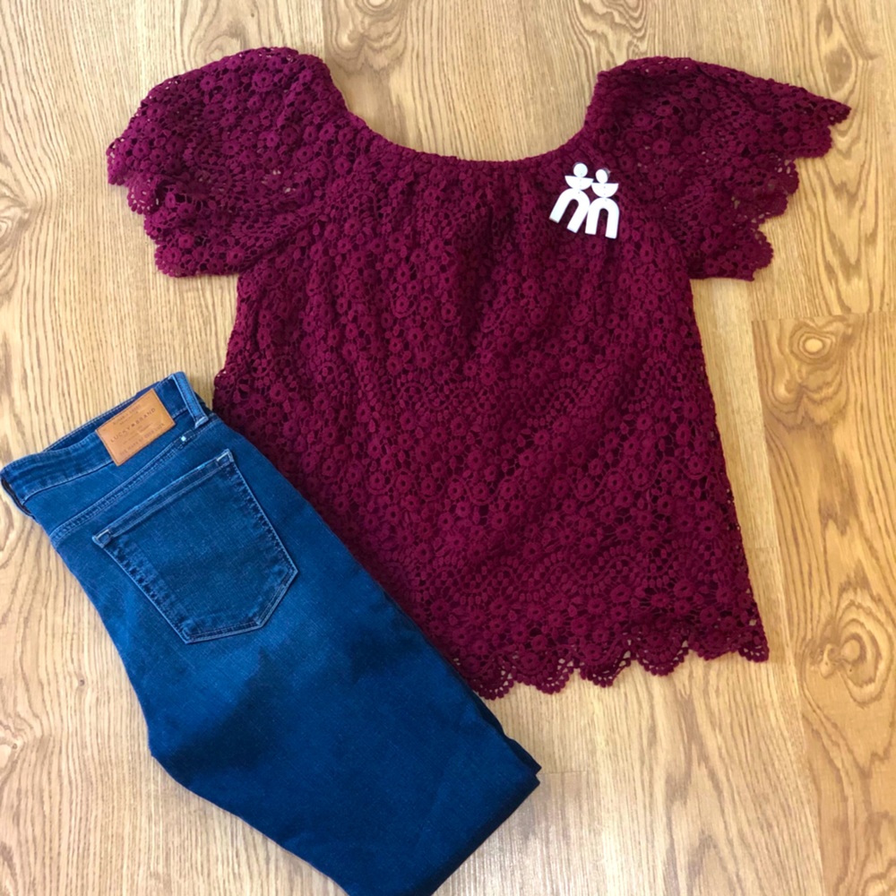 Knox Rose Lace Top - Small